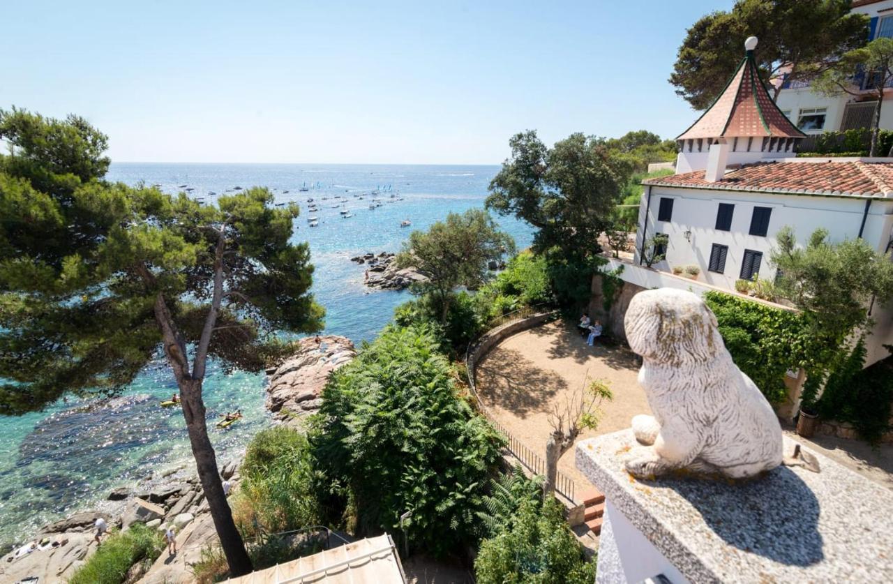 Precioso Apartamento En Primera Linea De Mar En Calella De Palafrugell Luaran gambar